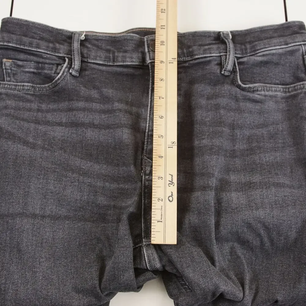 Banana Republic Slim Watershed Mill Valley Denim Black Jeans Mens Sz 34 x 34